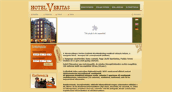 Desktop Screenshot of hotelveritas.hu