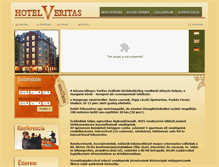 Tablet Screenshot of hotelveritas.hu